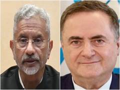 
      
      Jaishakar thanks his Israeli counterpart for congratulatory wish
      
      