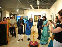 
      
      Poet-diplomat Abhay K's collection inaugurated by Russian envoy 
      
      