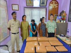 
      
      Tripura:  Two women nabbed with 26 kg cannabis
      
      