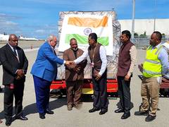 
      
      USD 1 million Indian aid reaches landslide-hit Papua New Guinea
      
      