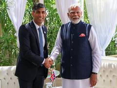 
      
      PM Modi, his British counterpart Sunak commends progress in FTA
      
      