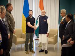 
      
      G7 Summit: PM Modi, Zelenskyy discuss Black Sea transport route
      
      