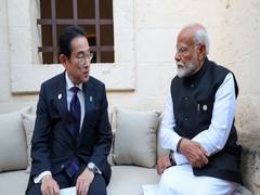 
      
      PM Modi, Japan PM discuss Mumbai-Ahmedabad train project
      
      