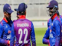 
      
      Bhurtel's 4-wicket haul restricts Proteas to 115/7 against Nepal
      
      