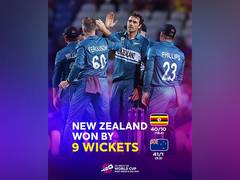 
      
      T20 WC: Clinical NZ knock off Uganda by 9 wickets for first win
      
      