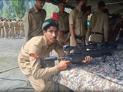 
      
      Army conducts 10-day NCC Camp near LOC in Gurez, Bandipora
      
      