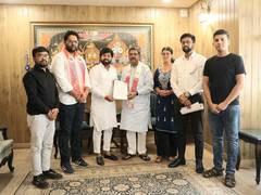 
      
      ABVP delegation submits memorandum to Union Minister Pradhan
      
      