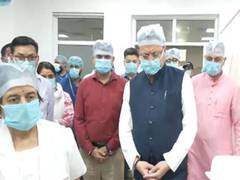 
      
      Uttarakhand CM Dhami met people injured in Rudraprayag accident
      
      