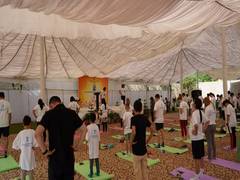 
      
      Pak: Indian High Commission organises yoga session
      
      