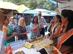 
      
      Self-help groups showcase their products at Dilli Haat
      
      