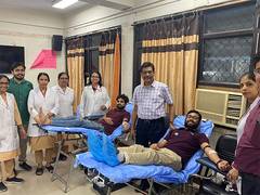 
      
      Association of Surgeons of India organises blood donation camp
      
      