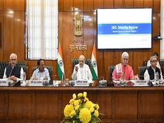 
      
      Home Minister Amit Shah chairs high-level J-K security meet
      
      