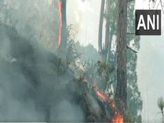 
      
      J-K: Fire breaks out in Bali-Tirshi block of Udhampur forest rang
      
      