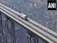 
      
      First trial run of Sangaldan-Reasi train completed
      
      
