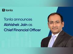 
      
      Tanla appoints Abhishek Jain as Chief Financial Officer
      
      