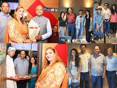 
      
      Inauguration of Hakkacha Studio by Vasantrao Mhaske
      
      