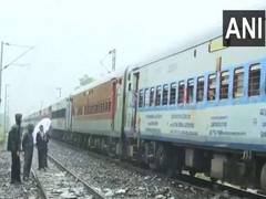 
      
      Train services resumed in down-line at accident site of Kancahnju
      
      