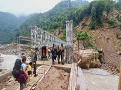 
      
      Indian Army Trishakti Corps continues relief ops in North Sikkim
      
      