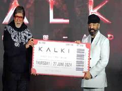 
      
      Amitabh Bachchan receives first ticket for 'Kalki 2898 AD'
      
      