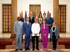 
      
      EAM Jaishankar meets US Congressional delegation
      
      
