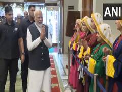 
      
      J-K: PM Modi arrives in Srinagar for two-day visit
      
      