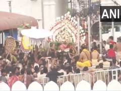 
      
      Thousands of devotees gather in Puri on Deva Snana Purnima
      
      