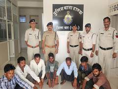 
      
      Seven persons held for assaulting tribal woman in MP’s Dhar
      
      