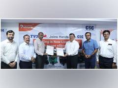 
      
      TVS Motor Company to Partner With CSC Grameen eStores 
      
      