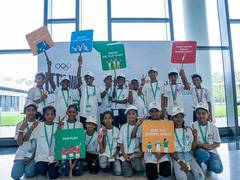 
      
      Reliance Foundation celebrates Olympic Day
      
      