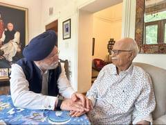 
      
      Advani selflessly dedicated towards public service: Hardeep Puri
      
      
