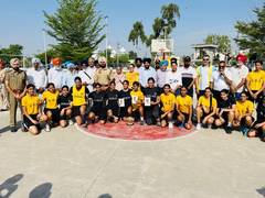 
      
      Police organises Tournament to spread awareness against drugs
      
      