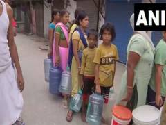 
      
      Long queues continue to form at water tankers amid water crisis
      
      
