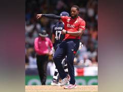 
      
      Jordan becomes first to take hat-trick for England in Men's T20Is
      
      