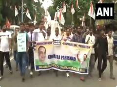 
      
      WB: Congress' student body demands resignation of Pradhan
      
      