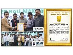 
      
      Oxford International College in Indore Creates World Record
      
      