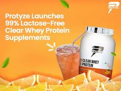 
      
      Protyze Launches 99 Percent Lactose-Free Clear Whey Protein
      
      