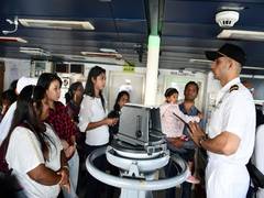 
      
      Navy Ship INS Sunayna concludes two-day visit to Port Louis 
      
      