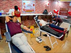 
      
      Guwahati Airport organises blood donation camp
      
      