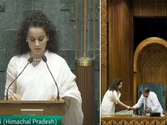
      
      Kangana Ranaut takes oath as MP in 18th Lok Sabha
      
      