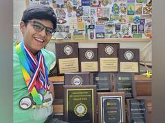 
      
      11-year-old Indian student bags top honours in IAC
      
      