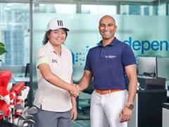 
      
      Independent Reserve partners golfer Shannon Tan
      
      