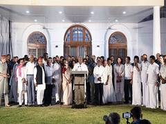 
      
      Floor leaders of INDIA bloc parties to meet at Kharge's residence
      
      
