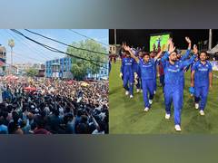 
      
      T20 WC: Jubilant fans celebrate Afghanistan's SF qualification
      
      