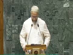 
      
      “Jai Telangana, Jai Palestine,” says Owaisi at end of LS oath
      
      
