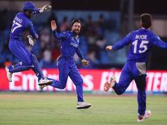 
      
      Rashid Khan becomes fastest to reach 150-wickets in T20I format
      
      