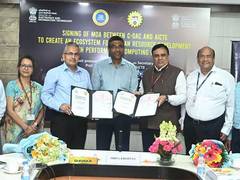 
      
      C-DAC and AICTE partner to develop human r resource ecosystem in 
      
      