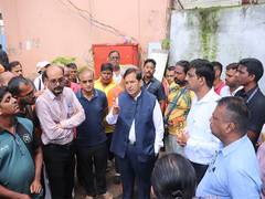 
      
      Damages to Banganga Lake: Maharashtra Minister Mangal Prabhat ord
      
      