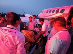 
      
      MP: Patient from Rewa avails facility of PM Shri Air Ambulance
      
      