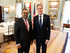 
      
      US Secretary of State Blinken meets with Maldives minister
      
      