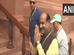 
      
      Rajnath congratulates Om Birla on re-election as LS Speaker
      
      